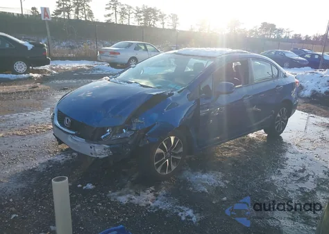 2013 Honda Civic Ex z USA, uszkodzony, nr VIN 19XFB2F88DE241220